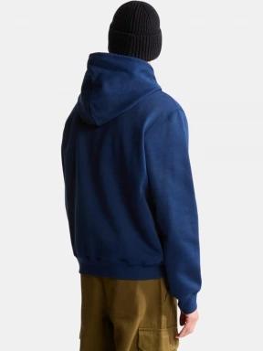 pulover cu gluga pt. barbati The North Face M Tnf Essential Drew Peak Regular Hoodie albastru inchis 3