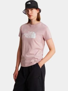 tricou cu maneci scurte pt. femei The North Face W Evolution Half Dome Slim Short Sleeve roz 1