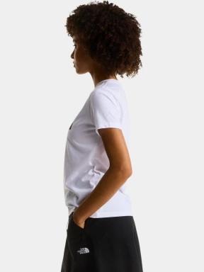 tricou cu maneci scurte pt. femei The North Face W Evolution Half Dome Slim Short Sleeve alb 3