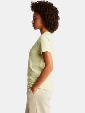 tricou cu maneci scurte pt. femei The North Face W Evolution Simple Dome Slm Short Sleeve galben 3
