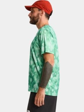 tricou pentru sport, cu maneci scurte pt. barbati The North Face M 24/7 Short Sleeve T-Shirt Reg-Print verde 3
