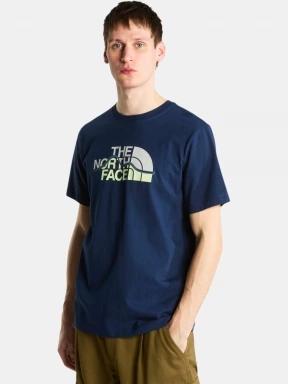 tricou cu maneci scurte pt. barbati The North Face M Mountain Line Regular Short Sleeve Tee albastru inchis 1