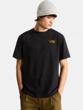 tricou cu maneci scurte pt. barbati The North Face M Pitch A Tent Relaxed Ss Tee negru 1
