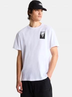 tricou cu maneci scurte pt. barbati The North Face M Apex '75 Collage Relaxed Ss Tee alb 1