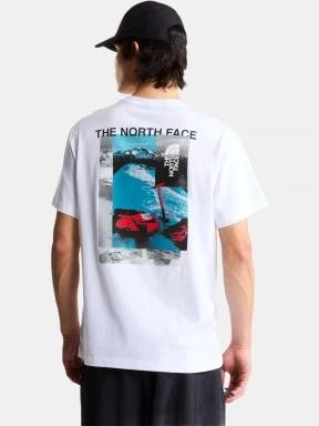 tricou cu maneci scurte pt. barbati The North Face M Apex '75 Collage Relaxed Ss Tee alb 3