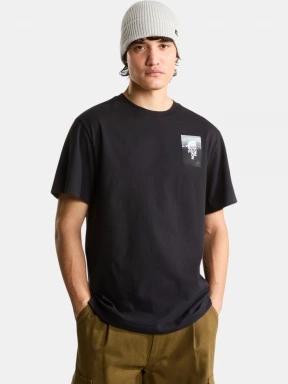 tricou cu maneci scurte pt. barbati The North Face M Apex '75 Collage Relaxed Ss Tee negru 1