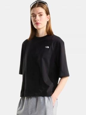 tricou cu maneci scurte pt. femei The North Face W Tnf Essential Simple Dome Boxy Rlx Ss negru 1