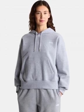 pulover cu gluga pt. femei The North Face W Tnf Essential Simple Dome Boxy Os Hood gri 1
