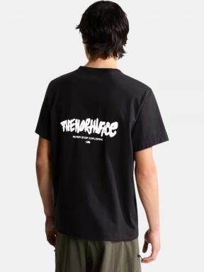 tricou cu maneci scurte pt. barbati The North Face U Nse Relaxed Ss Tee-Logo Play negru 3