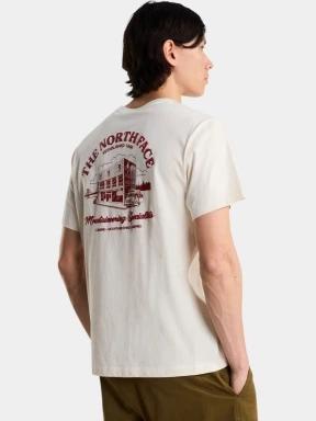 tricou cu maneci scurte pt. barbati The North Face U Og Store Rlx Ss Tee-Graphic alb 3