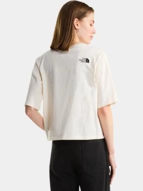 tricou cu maneci scurte pt. femei The North Face W Ski Embro Boxy Ss Tee-Graphic alb 3