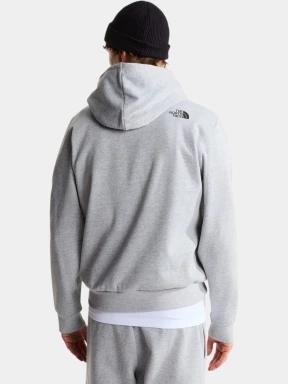 pulover cu gluga pt. barbati The North Face M Box Half Dome Regular Hoodie gri 3