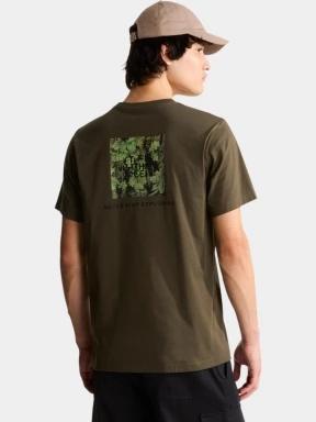 tricou cu maneci scurte pt. barbati The North Face M Yosemite Oak Box Nse Regular Ss Tee oliv 3