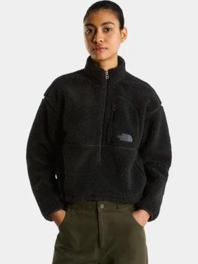 pulover polar pt. femei The North Face W Extreme Pile 2 Pullover negru 1