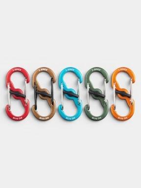 carabiniera Niteize S-Biner® MicroLock® Aluminum - 5 Pack multicolor 1