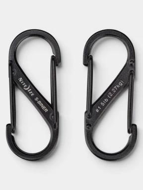 carabiniera Niteize S-Biner® Stainless Steel Dual Carabiner #1 - 2 Pack negru 1