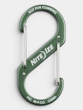 carabiniera Niteize S-Biner® Aluminum Dual Carabiner #3 oliv 3