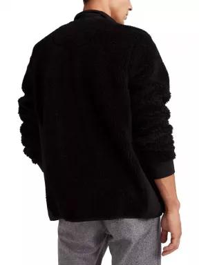 pt. barbati O'Neill LM Sherpa Bomber Superfleece negru 3