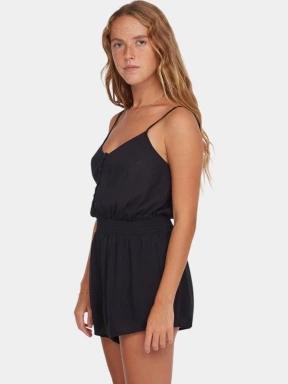 salopete pt. femei O'Neill Thin Strap Buttoned Romper negru 3
