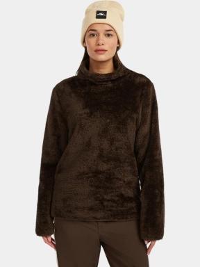pulover polar pt. femei O'Neill FWC'Cruz Fuzzy Fleece maro 1