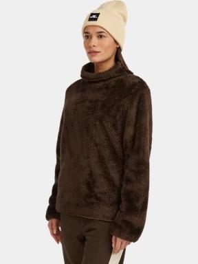 pulover polar pt. femei O'Neill FWC'Cruz Fuzzy Fleece maro 3