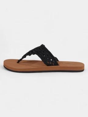 papuci flip flop pt. femei O'Neill Ditsy Crochet Sandals negru 3