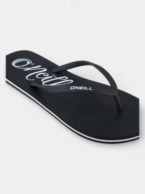 papuci flip flop pt. femei O'Neill Profile Logo Sandals negru 1