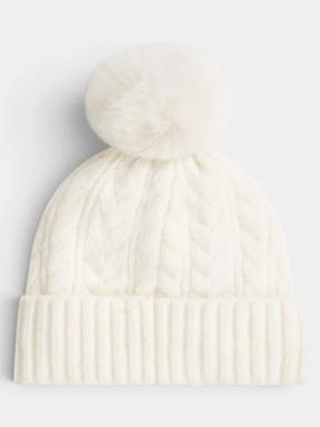 caciula cu mot O'Neill Nora Beanie alb 3