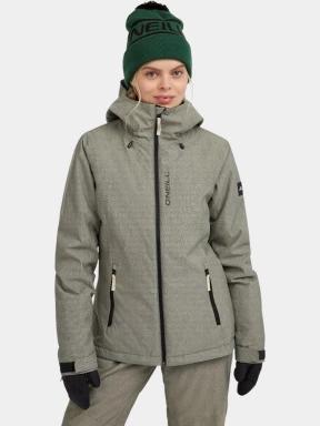 geaca de schi pt. femei O'Neill FWC'Cruz Melange Snow Jacket oliv 1