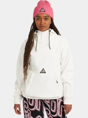 strat intermediar hibrid pt. femei O'Neill FWC'Play Softshell Hoodie alb 1