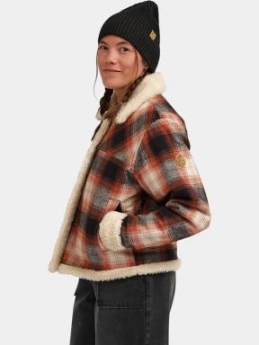 jacheta camasa pt. femei O'Neill O'riginals Fleece Lined Jacket portocaliu 3