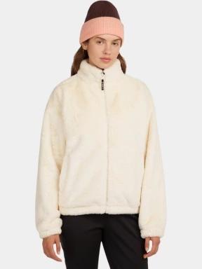 pulover polar pt. femei O'Neill O’Neill Must-Have Fz Faux Fur Jacket alb 1