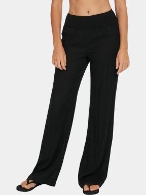 pantaloni lungi pt. femei O'Neill Johnny Smocked Waist Pants negru 1