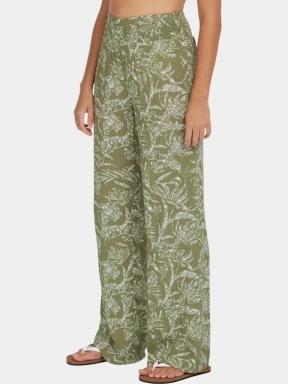 pantaloni lungi pt. femei O'Neill Johnny Smocked Waist Pants verde 3