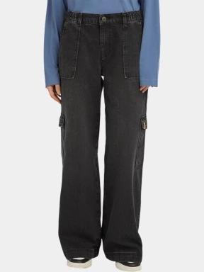 pantaloni cargo pt. femei O'Neill O'riginals Denim Cargo Pants negru 1