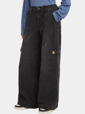 pantaloni cargo pt. femei O'Neill O'riginals Denim Cargo Pants negru 3
