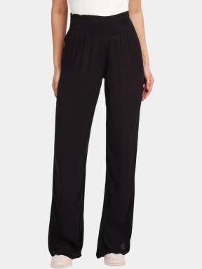 pantaloni de vara pt. femei O'Neill Johnny Smocked Waist Pants negru 1