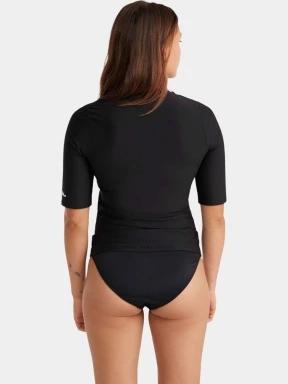lycra cu maneci scurte pt. femei O'Neill Essentials Bidart  Skin S/Slv negru 3