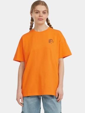 tricou cu maneci scurte pt. femei O'Neill O'Riginals Back Print T-Shirt portocaliu 1