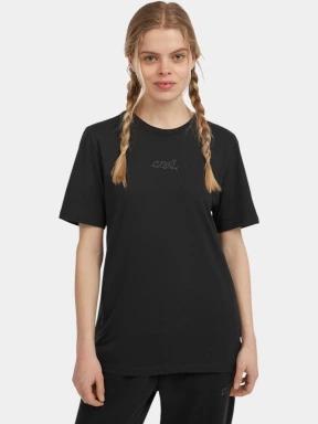 tricou cu maneci scurte pt. femei O'Neill Essentials O'Neill Script T-Shirt negru 1