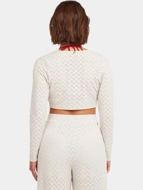 tricou cu maneci lungi pt. femei O'Neill O'Riginals Knotted L/Slv alb 3