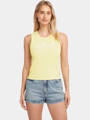 bluza tank pt. femei O'Neill O'Neill Rib Tanktop galben 1