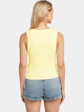bluza tank pt. femei O'Neill O'Neill Rib Tanktop galben 3