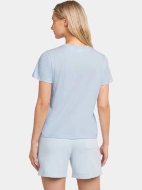 tricou cu maneci scurte pt. femei O'Neill Essentials O'Neill Script T-Shirt albastru deschis 3