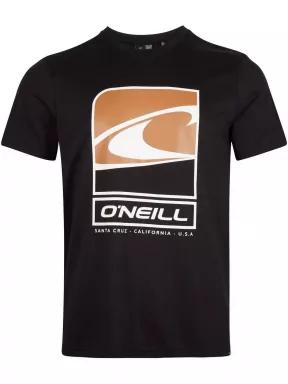tricou cu maneci scurte pt. barbati O'Neill LM Flag Wave Ss T-Shirt negru 1