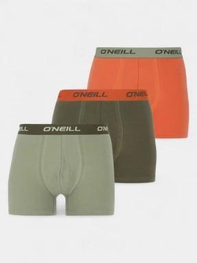 indispensabili pt. barbati O'Neill O'Neill Men Boxershorts Uni 3-Pack verde 1