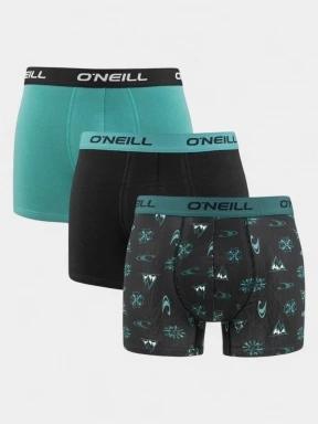 indispensabili pt. barbati O'Neill O'Neill Men Boxershorts Frozen Water 3-Pack verde 1
