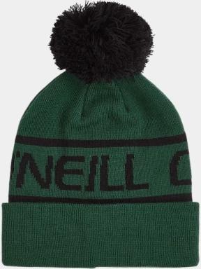 caciula cu mot O'Neill Powder Beanie verde inchis 1