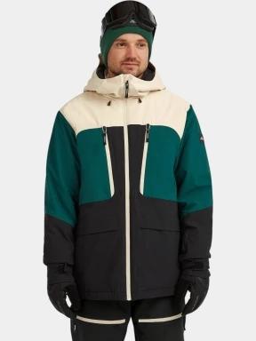 geaca de schi pt. barbati O'Neill FWC'Peak Fire Snow Jacket verde 1