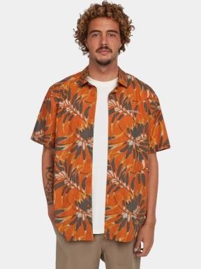 camasa cu maneci scurte pt. barbati O'Neill O'Neill Print Shirt portocaliu 1